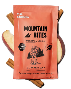 Barritas Mountain Bites Manzana y Canela